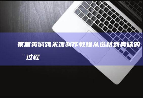 家常黄焖鸡米饭制作教程：从选材到美味的全过程解析